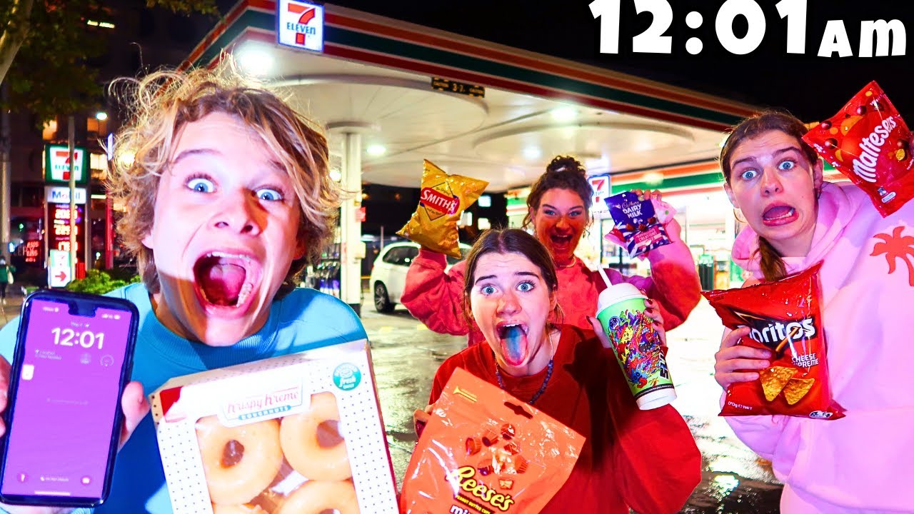 MIDNIGHT til 3.30AM AT GAS STATIONS w/Norris Nuts