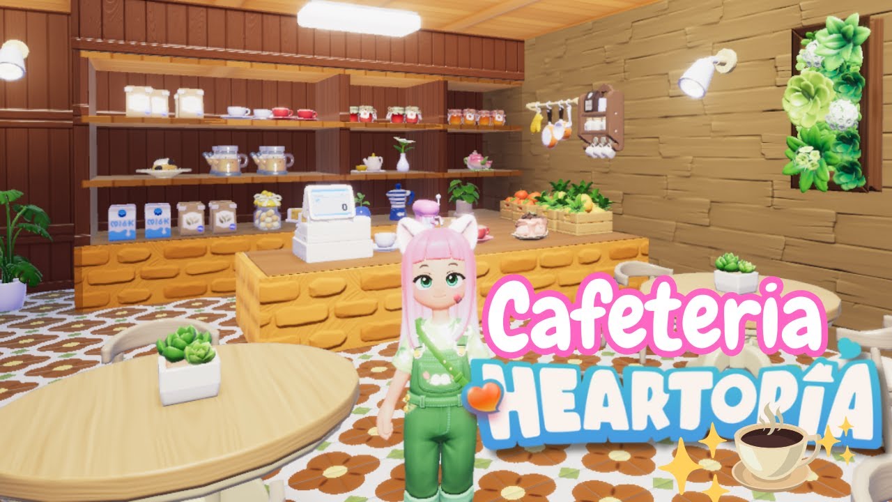 Como fazer uma cafeteria em Heartopia