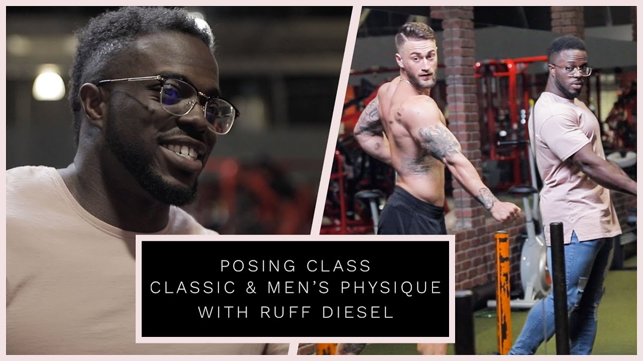 Classic and Men's Physique Posing Class with Ruff Diesel