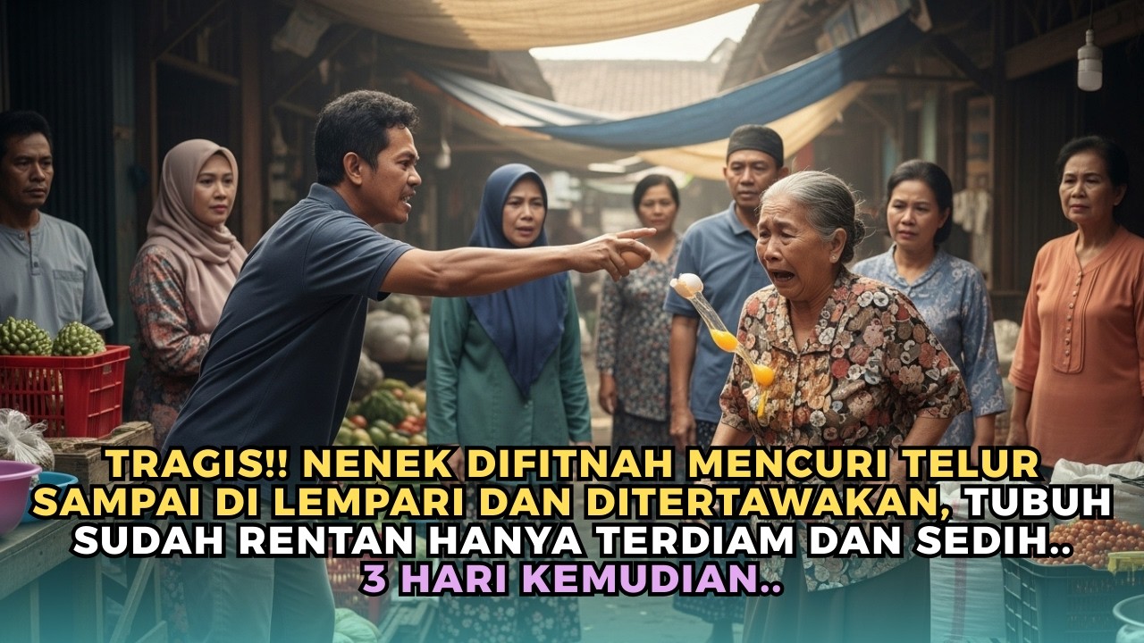 Dilempari Telur dan Ditertawakan… Ternyata Nenek Ini Menyembunyikan Rahasia Besar!