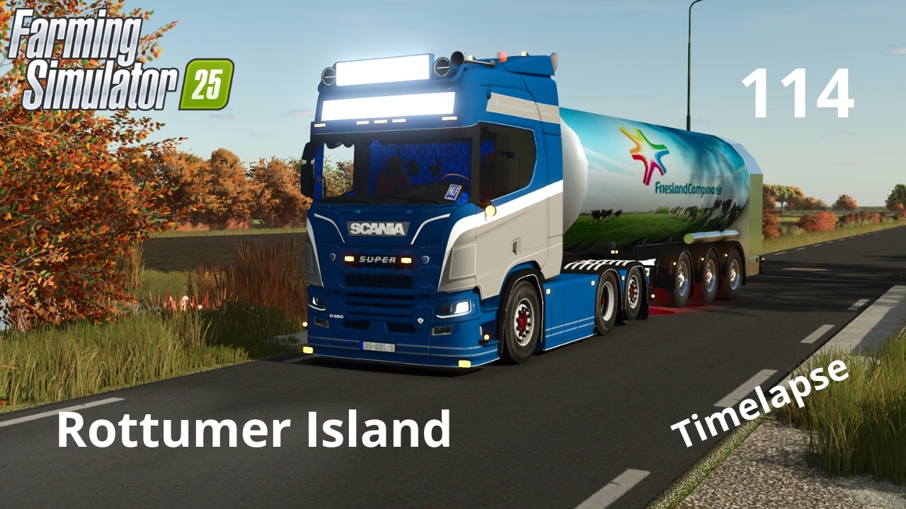 ПОКУПКА НОВОГО БОЛЬШОГО SCANIA И СБОР САХАРНОЙ СВЕКЛЫ | ОСТРОВ РОТТУМЕР № 114 | FS25 🚜