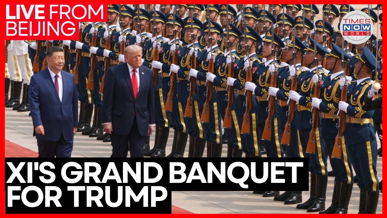 XI-TRUMP BANQUET LIVE | Xi Jinping Hosts Donald Trump For Grand State Dinner In Beijing