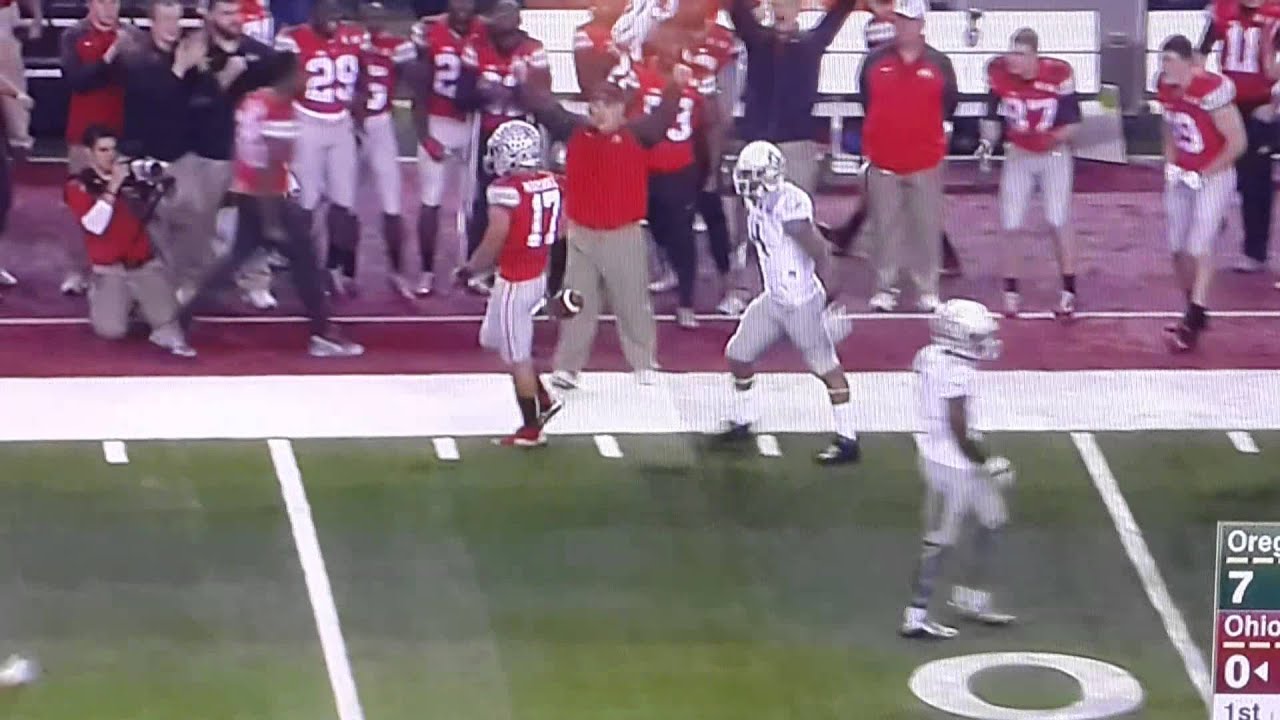 Jalin Marshall amazing catch vs Oregon