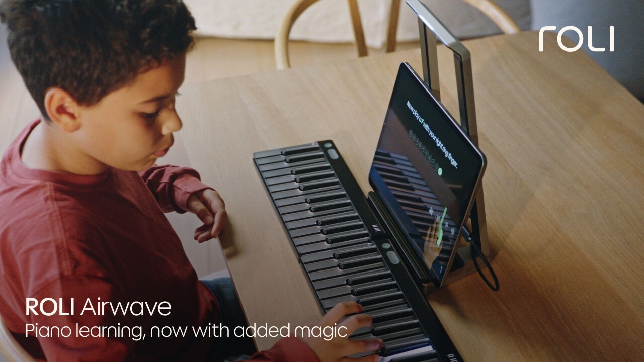 ROLI Airwave: Piano learning, now with added magic