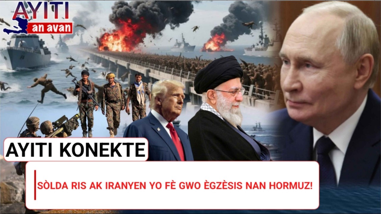 Poutine ak Khamenei nan gwo kolaborasyon. sòlda Ris ak Iranyen nan antrènman. | AYITI KONEKTE EP 340