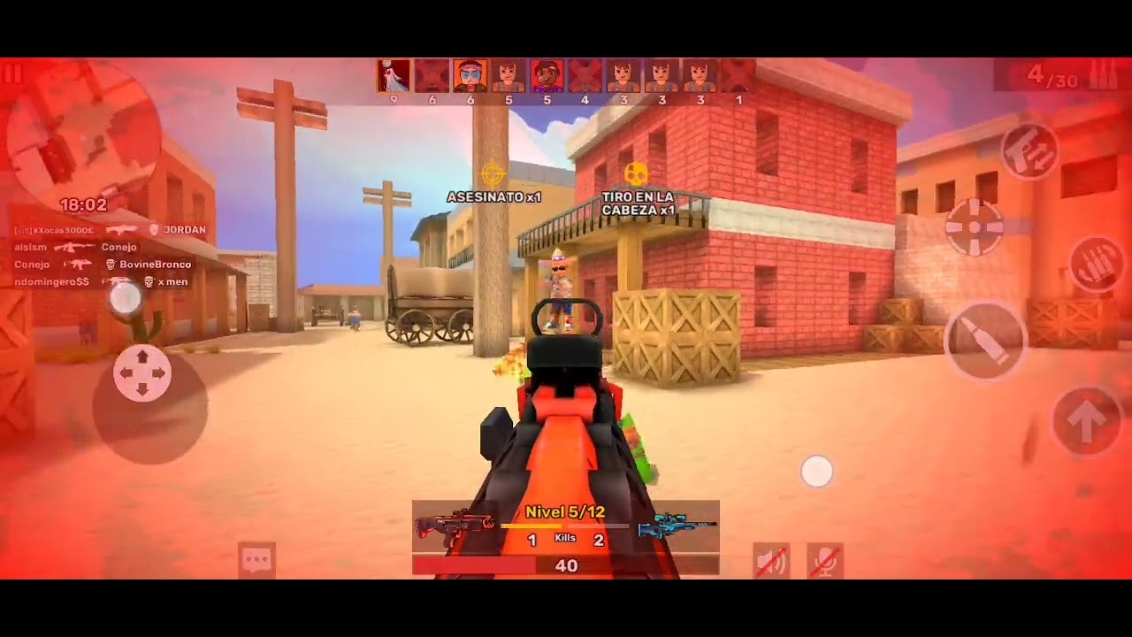 Jugando Kuboom 