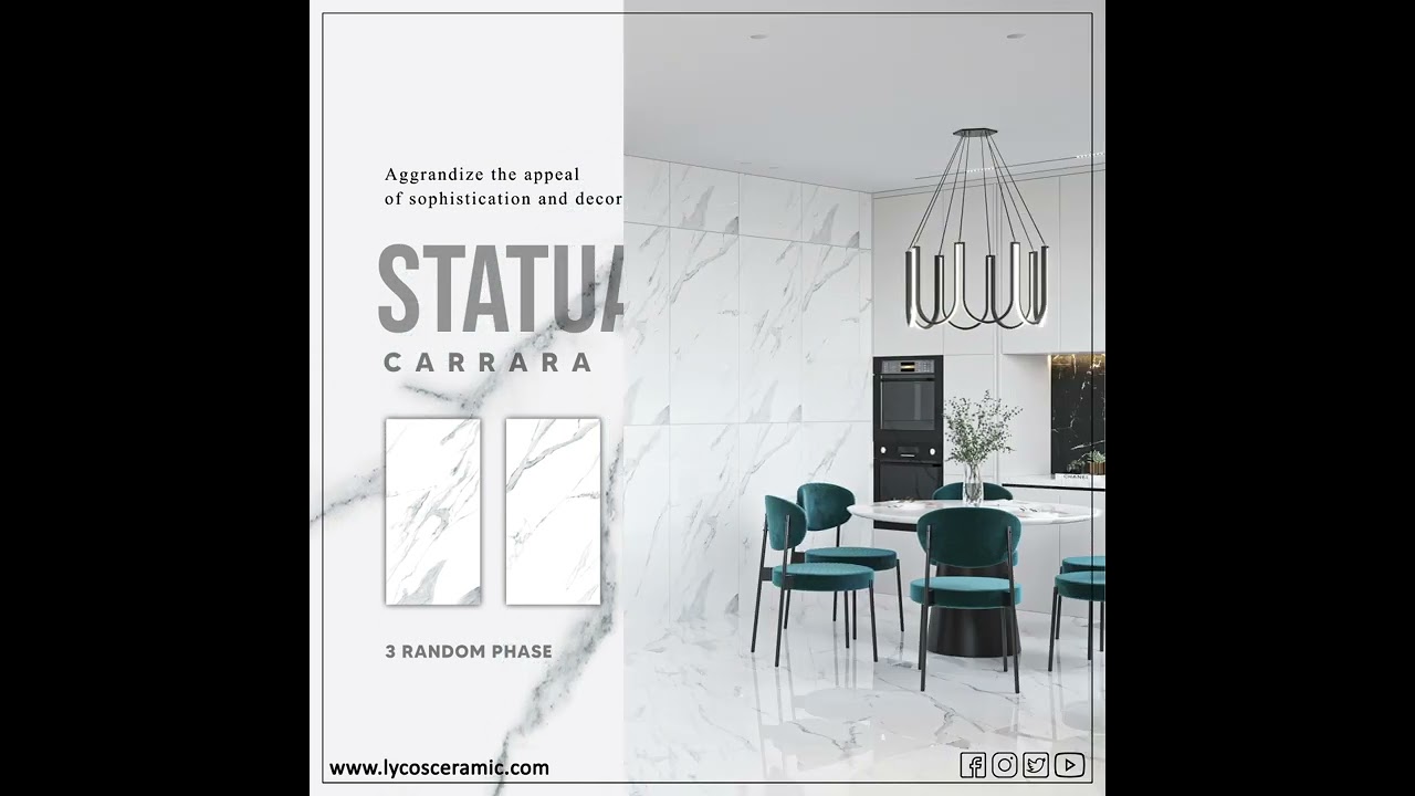 Glazed Vitrified Tiles | GVT tiles | glazed vitrified tiles 600x1200 MM | Home tiles | Lycos ceramic