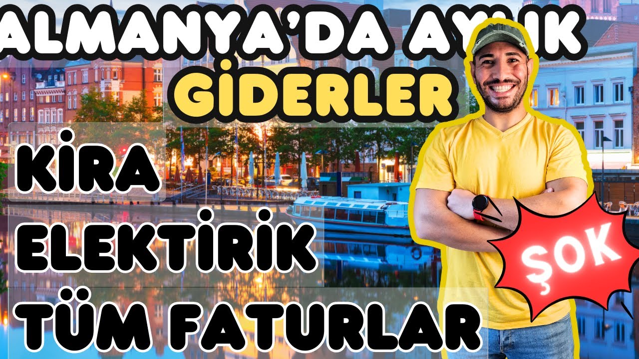 Almanya yaşam masrafları ( BU KADAR DETAYLISI YOK) ALMANYADA BİR İŞÇİ GEÇİNE BİLİRMİ?