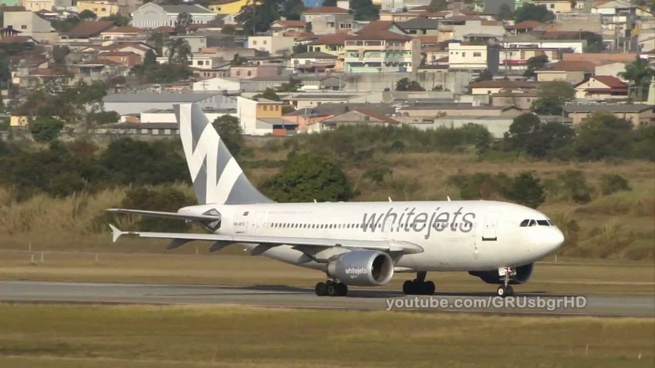 [ HD ] WhiteJets A310 / A320 at Guarulhos GRU SBGR