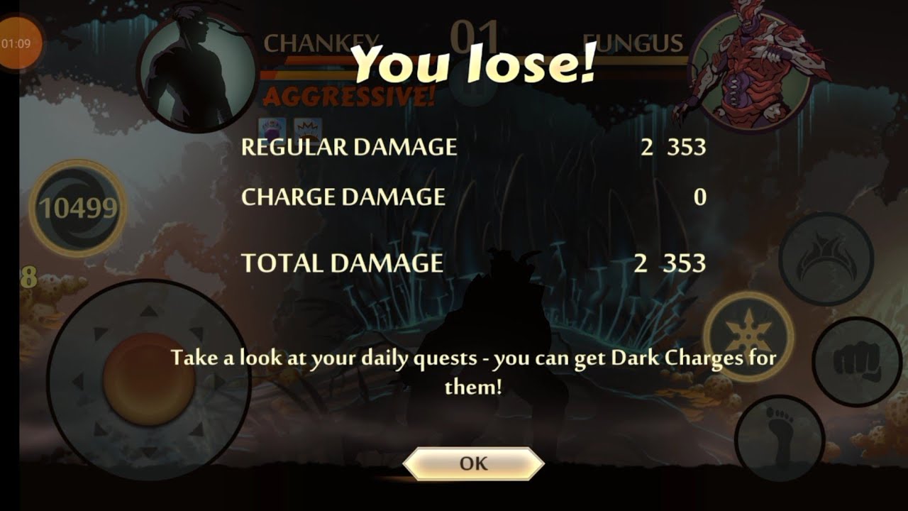 Shadow fight 2 || 2.3k damage time shift ||