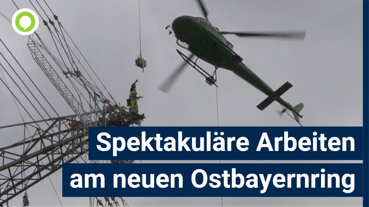 Spektakuläre Arbeiten am neuen Ostbayernring