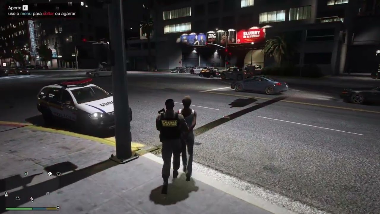 ENQUADRO + PRISAO GTA 5 POLICIAL