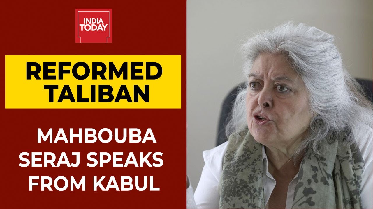 Reformed Taliban In Afghanistan?; Women's Rights Activist Mahbouba Seraj Speaks From Kabul