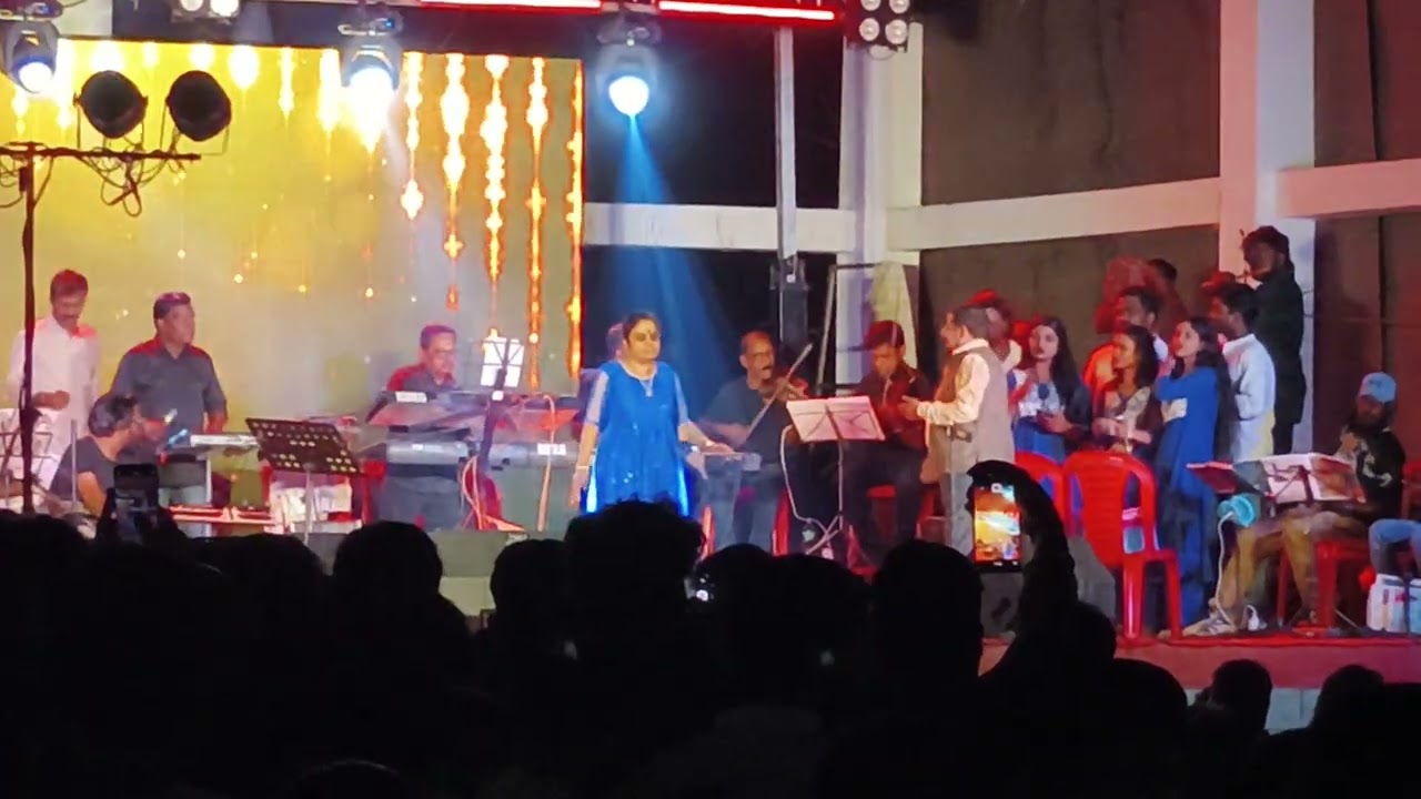 വൈക്കം വിജയലക്ഷ്‌മി ലൈവ് ഷോ @കാഞ്ഞൂർ #ganamela #stageshow #malayalamfilmsong