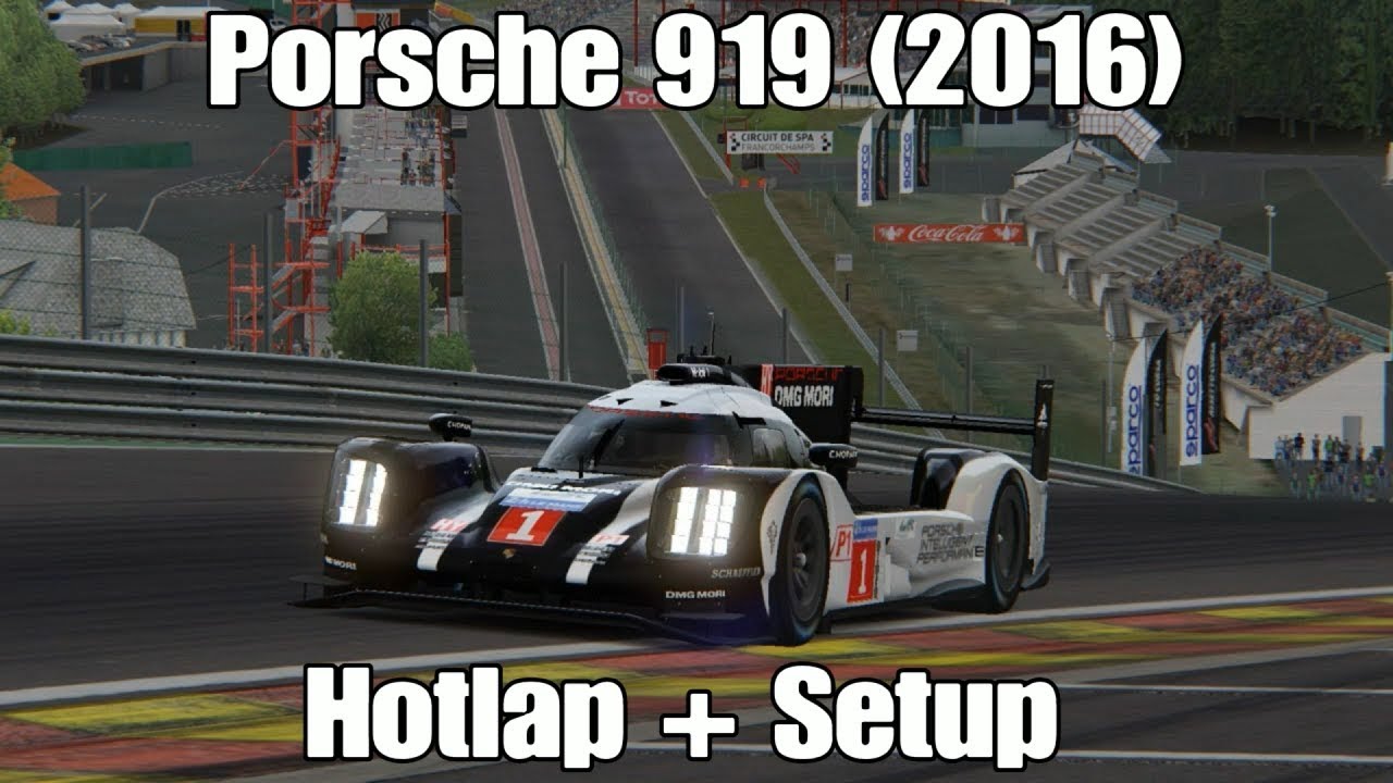 Assetto Corsa Porsche 919 Hybrid (2016) Spa | 