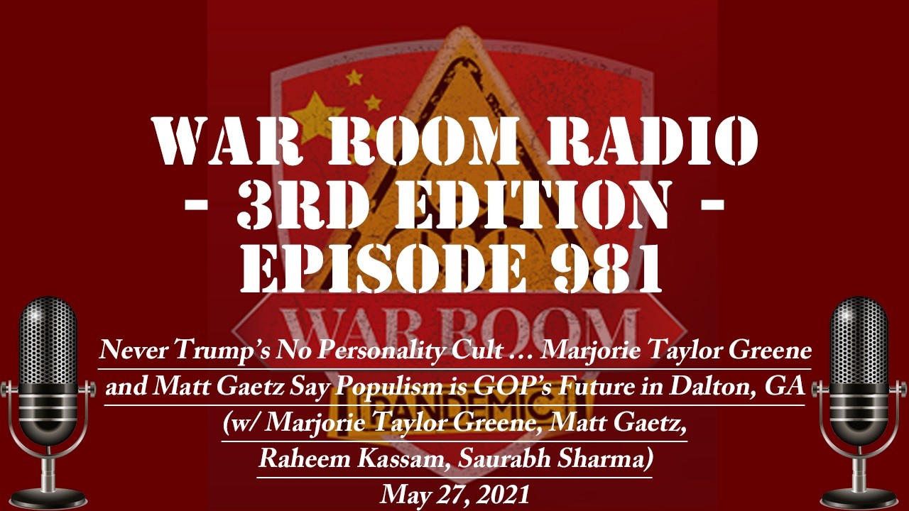 War Room Radio: Выпуск 981