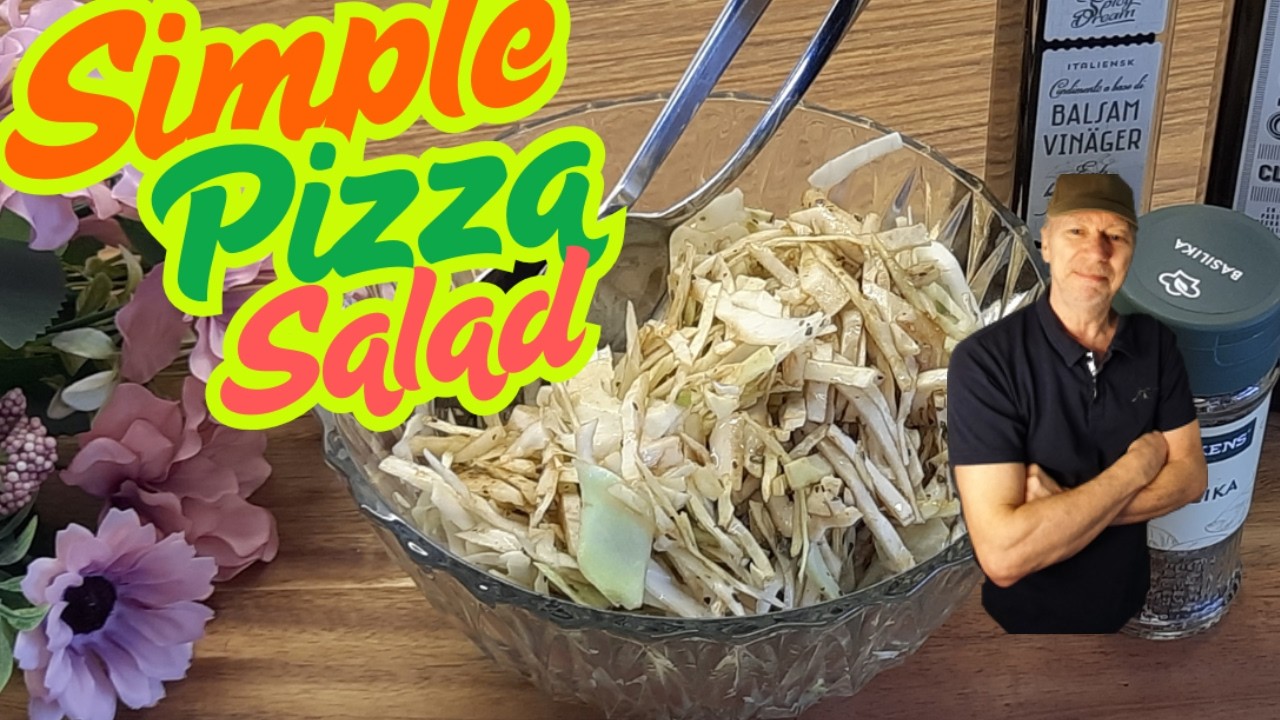 Tasty pizza salad 👨‍🍳