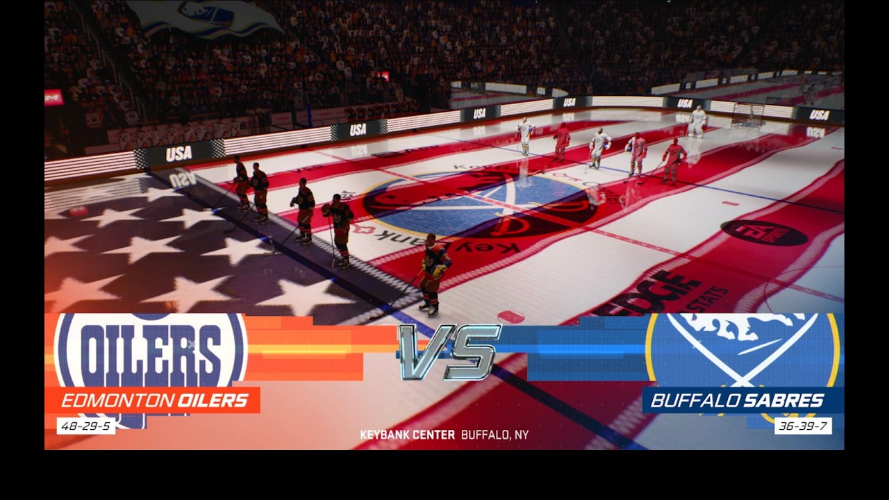 Nhl Febuary Madness Sweet 16 Game 8 Edmonton Oilers Vs Buffalo Sabres