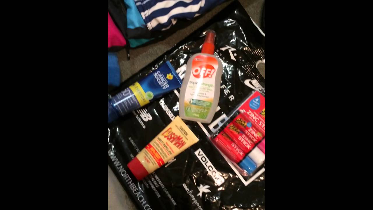 How to pack for Indonesia surf trip part 1