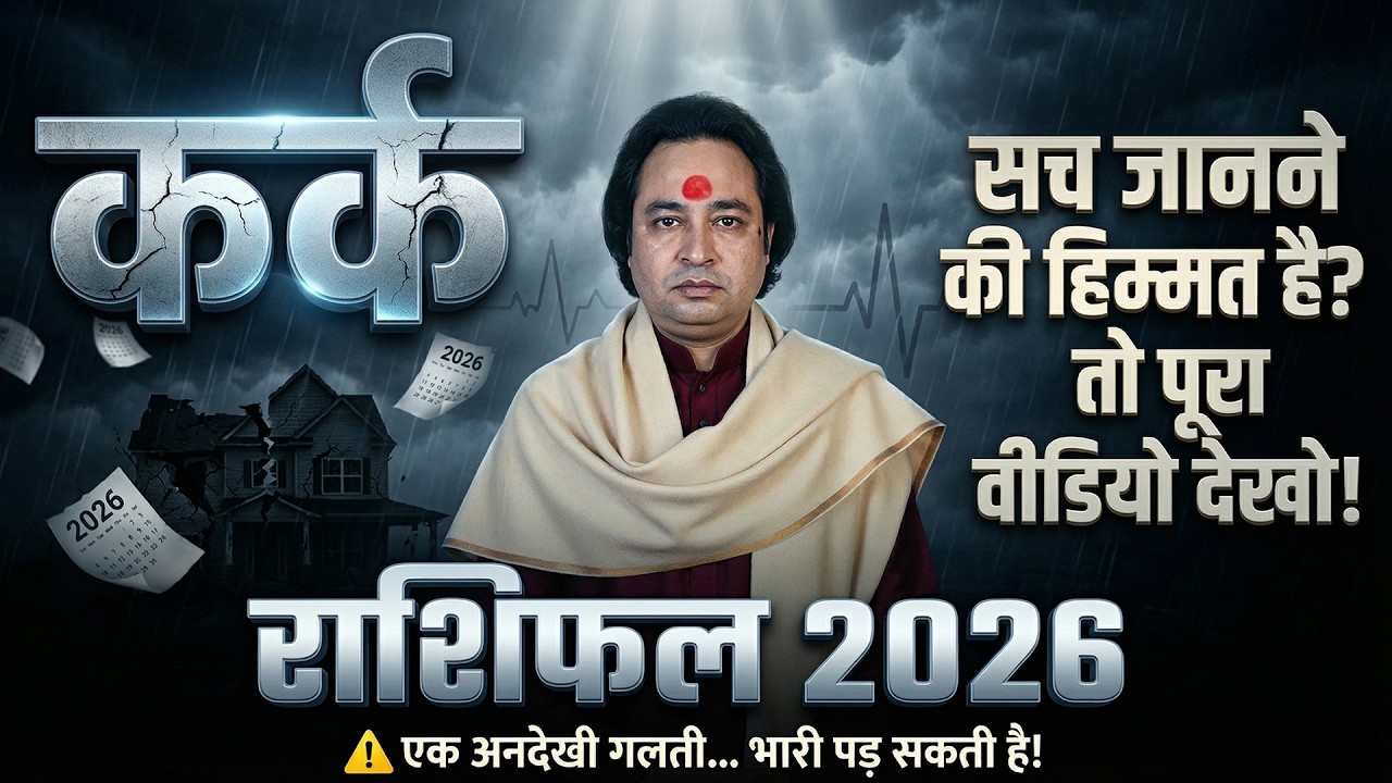 Kark Rashi Rashifal 2026 | Cancer Yearly Horoscope 2026 | Career, Money, Love, Marriage, Job