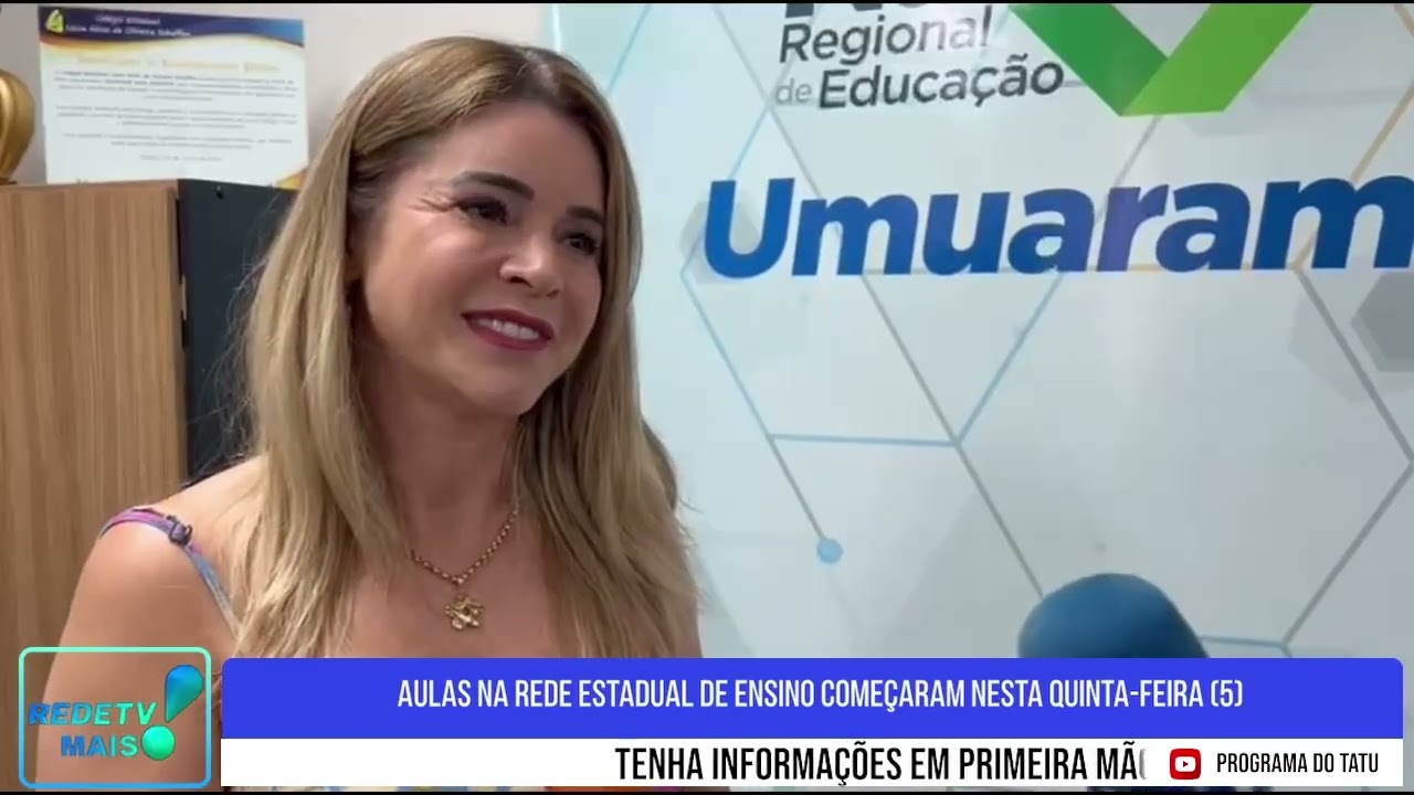 Aulas na Rede Estadual de Ensino começaram nesta quinta-feira (5)