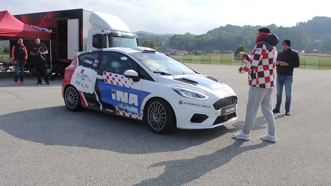 Jan Pokos testiranje Ford Fiesta Rally4