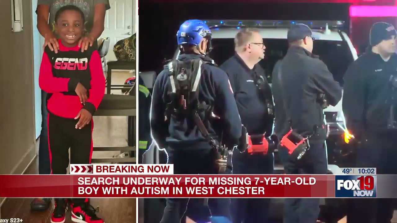 Search underway for missing autistic boy