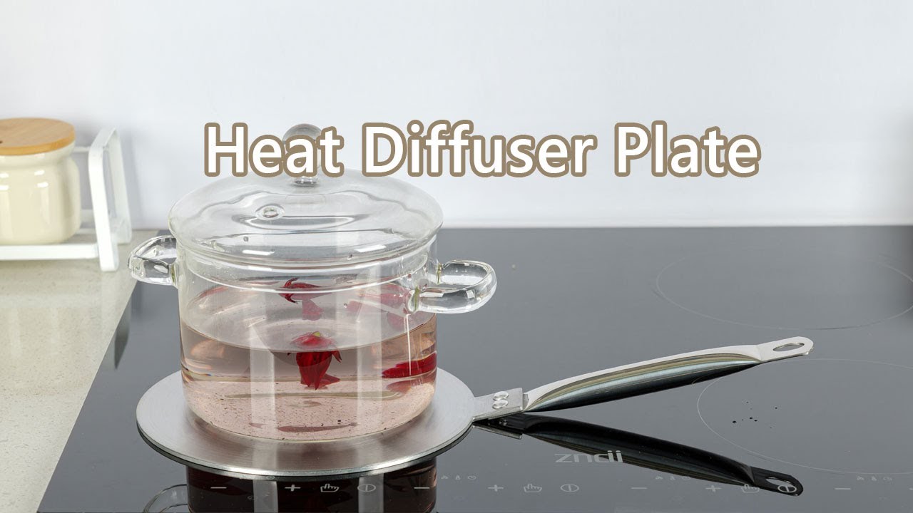 What is heat diffuser plate for induction cooktop?