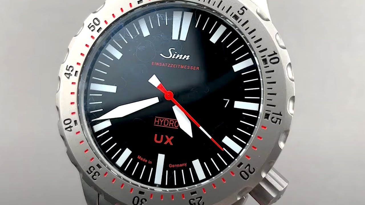 Sinn Diving Watch UX Dive Watch: EZM 2B 403.030 Sinn Watch Review