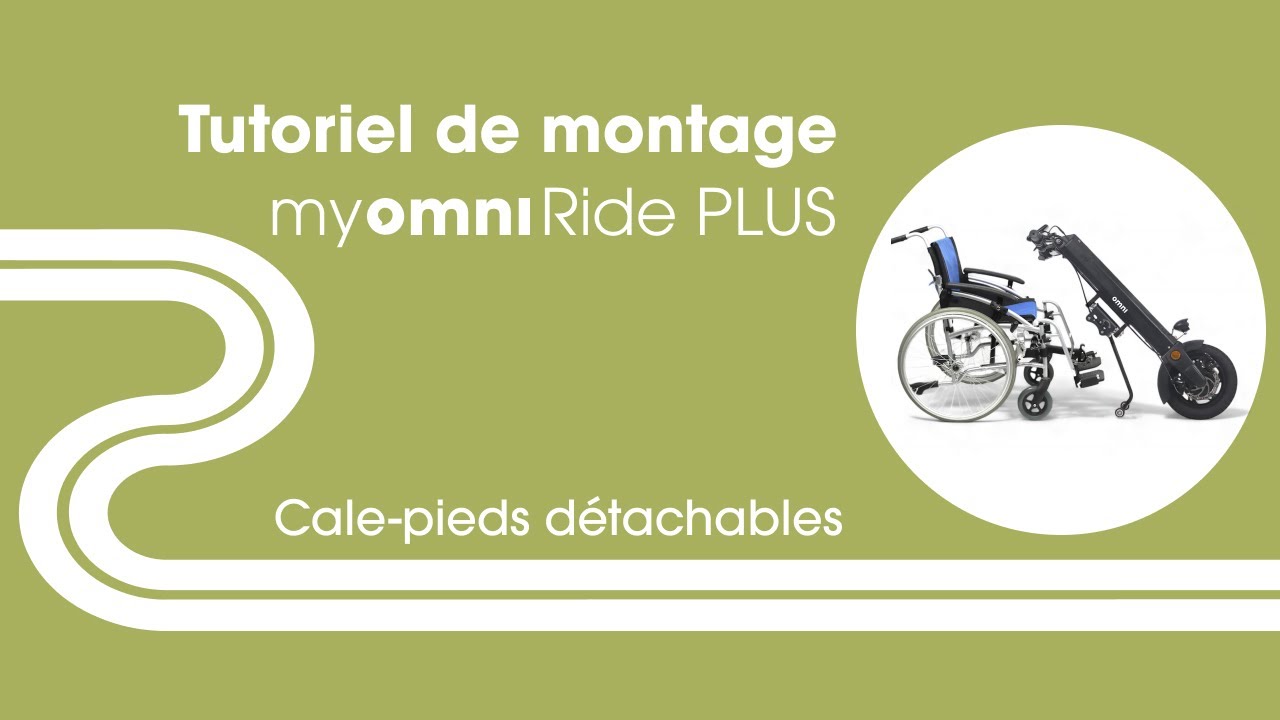 Tutoriel montage - myomniRide Plus / cale-pieds détachables