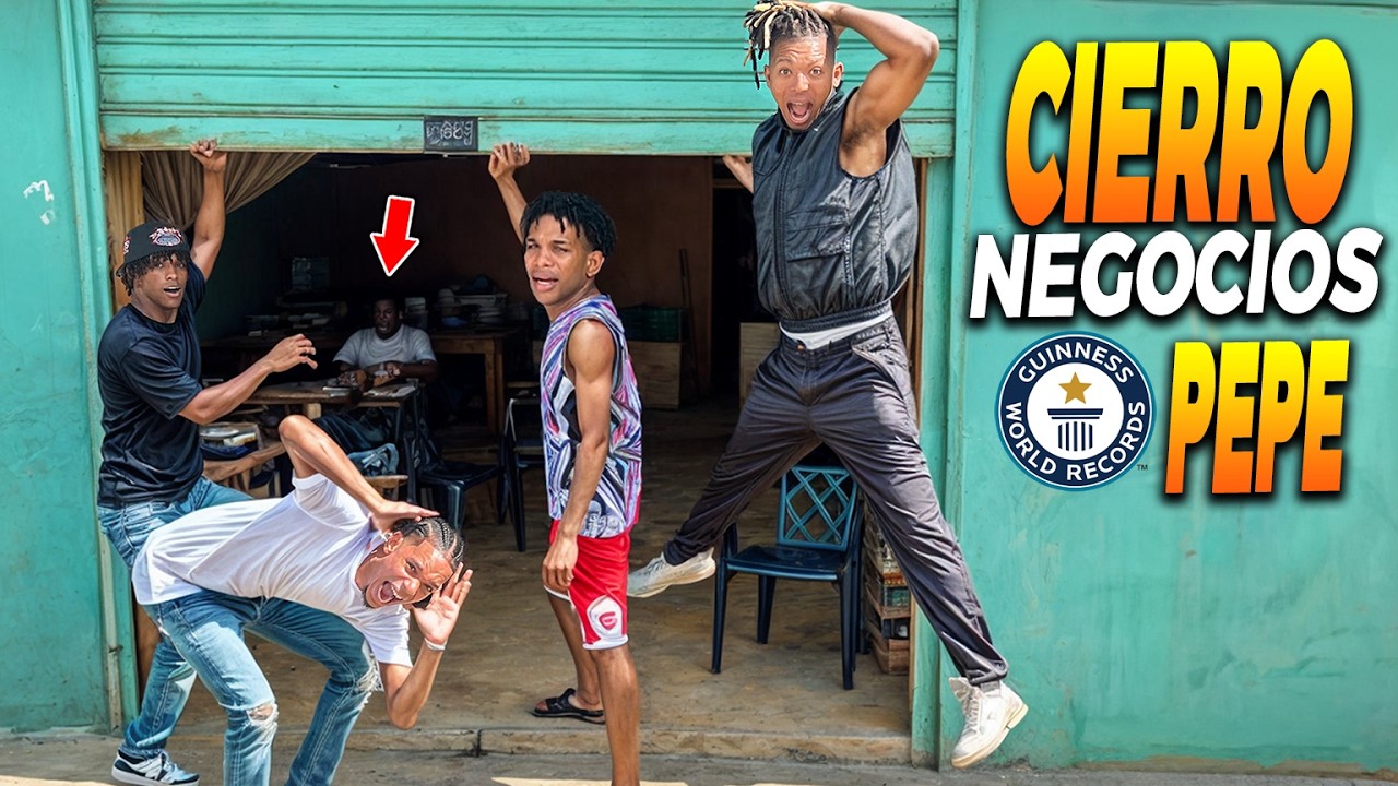 Cerrando 17 Puerta De Negocios De Desconocidos Con El PEPE