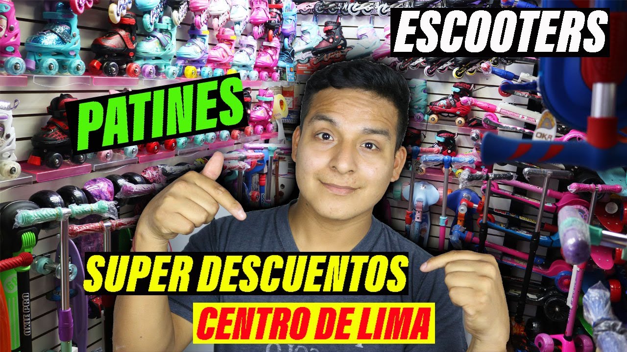 PATINES SCOOTERS ECONOMICOS DEL CENTRO DE LIMA