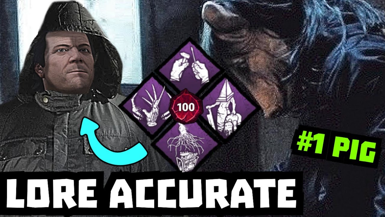 High MMR Pig побеждает благодаря точной сборке Hoffman Lore | DBD @DrussNBubba