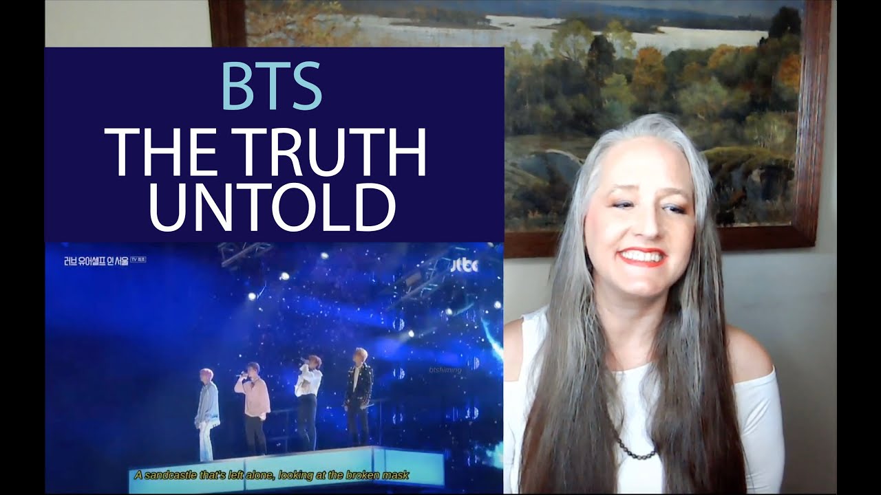 Voice Teacher Reaction to BTS  - Truth Untold LIVE