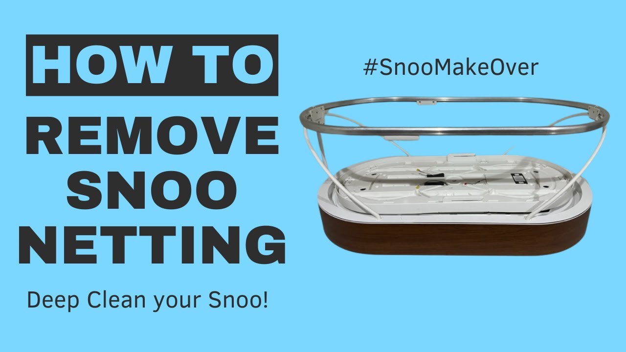 Ultimate Guide: How to Deep Clean your SNOO by an Expert (Snoo Mesh Removal)