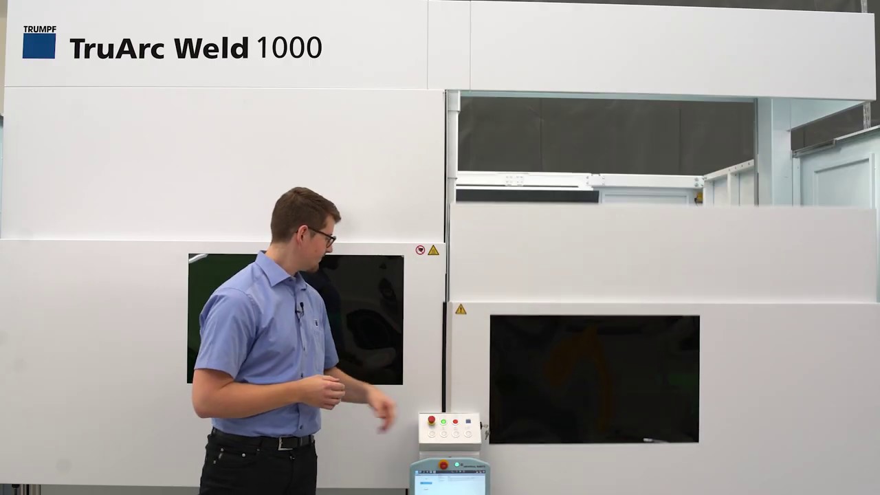 TRUMPF: Ask the Expert – Easy programming and operation with the TruArc Weld 1000