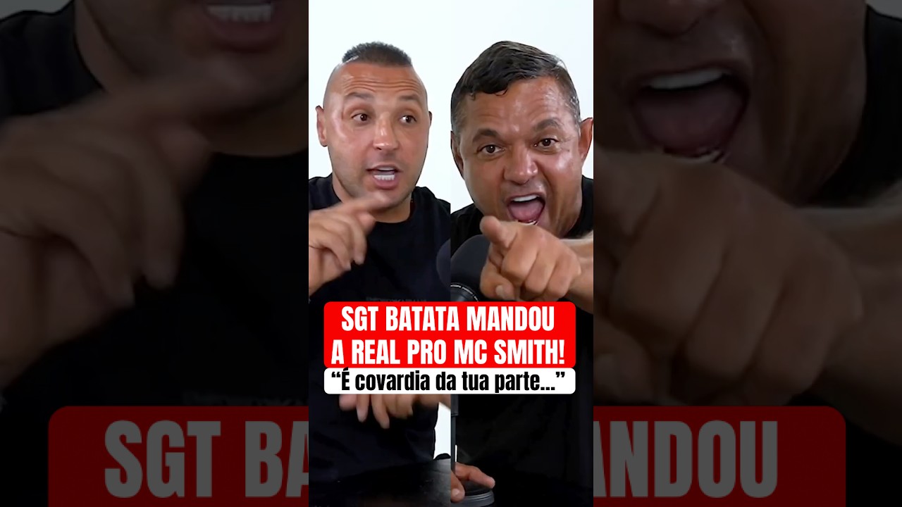 SGT BATATA MANDOU A REAL PRO MC SMITH! #shorts #podcast #cortes #debate