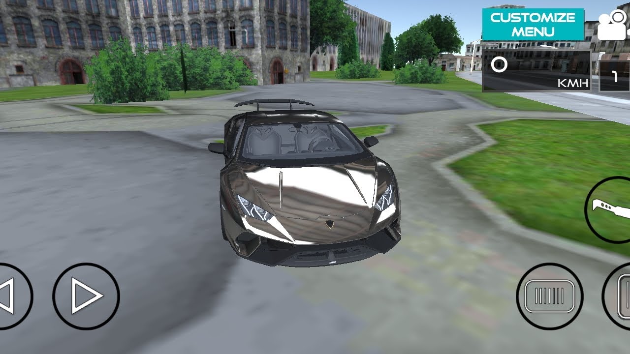Lambo Huracan Car Simulator Real City Drift Games Android 
