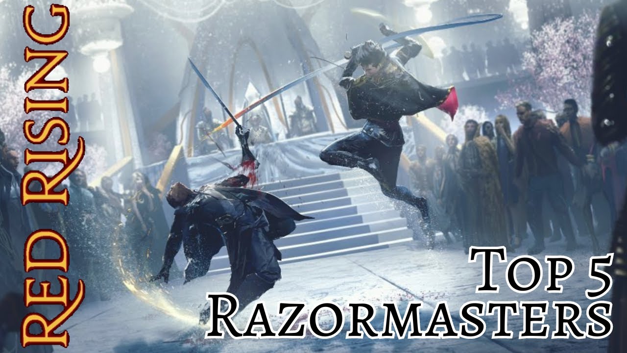 TOP 5 RAZORMASTERS OF THE TRILOGY | RED RISING UNIVERSE