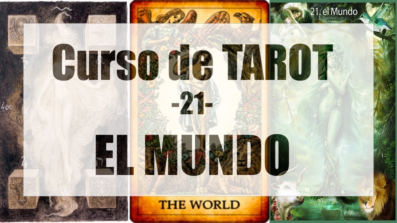 CURSO de TAROT de MARSELLA GRATIS/ 21. EL MUNDO.