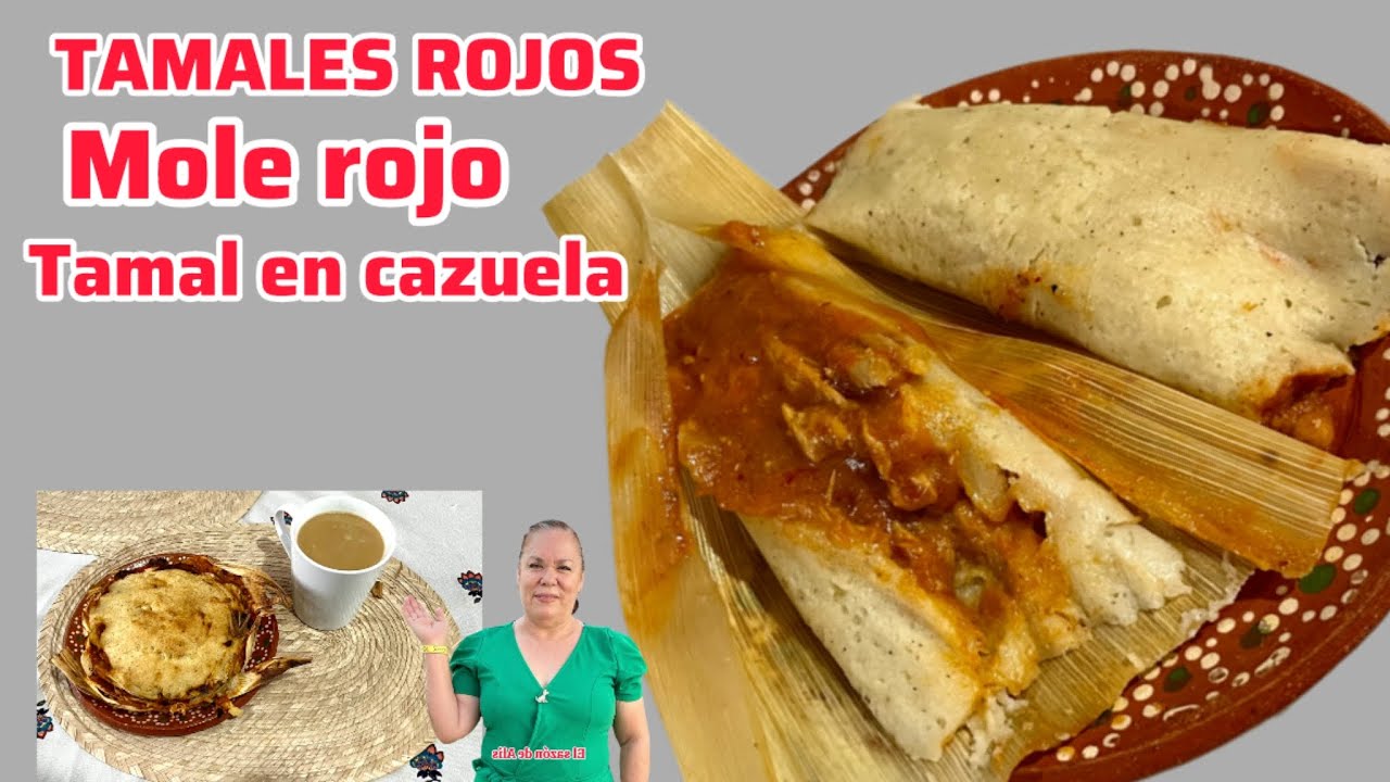 TAMALES ROJOS/tradicionales y sabrosos #cocinando #tamalesmexicanos 