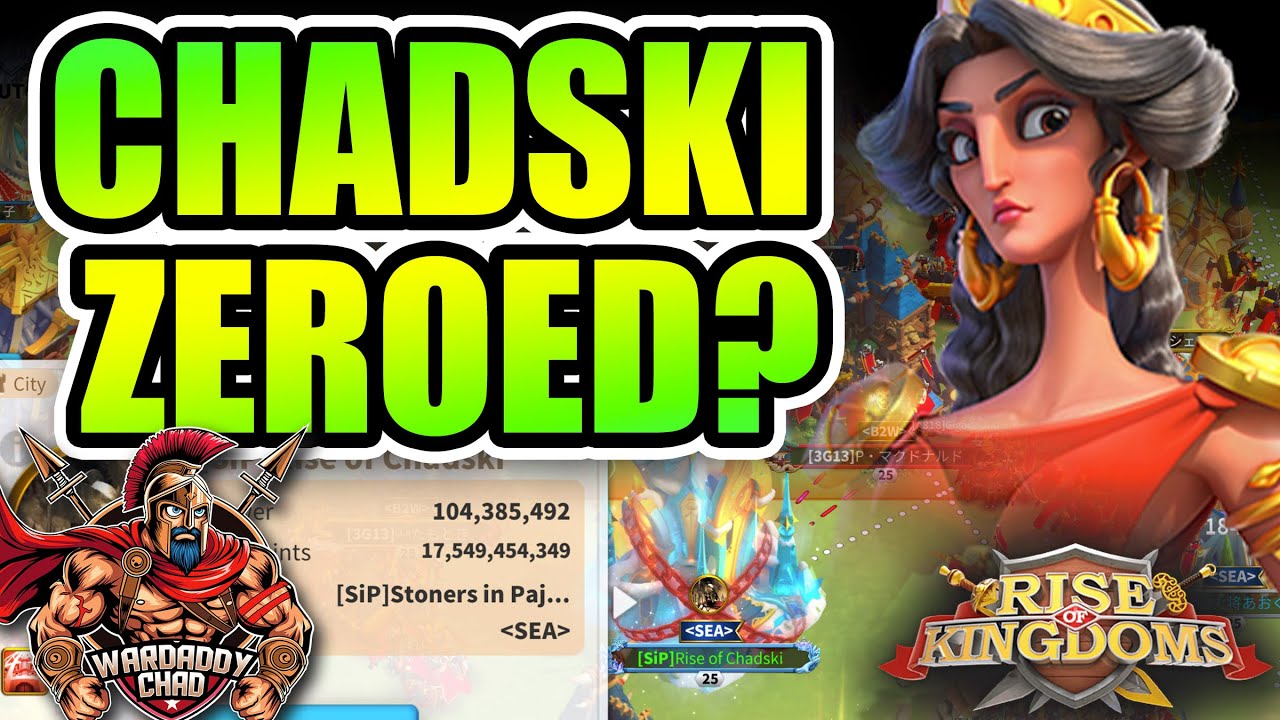 Chadski Zeroed? City Defense Survival Guide - Rise of Kingdoms