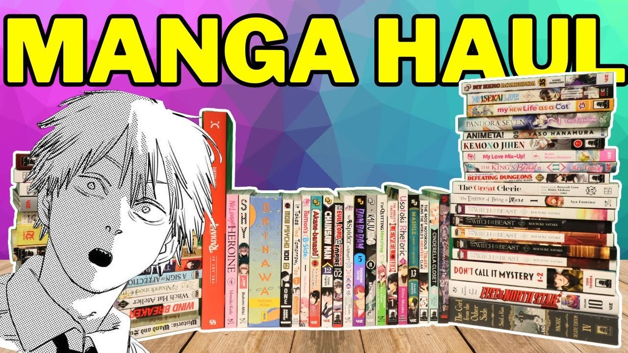 Giant Manga Haul Unboxing | So Many Must-Have Manga