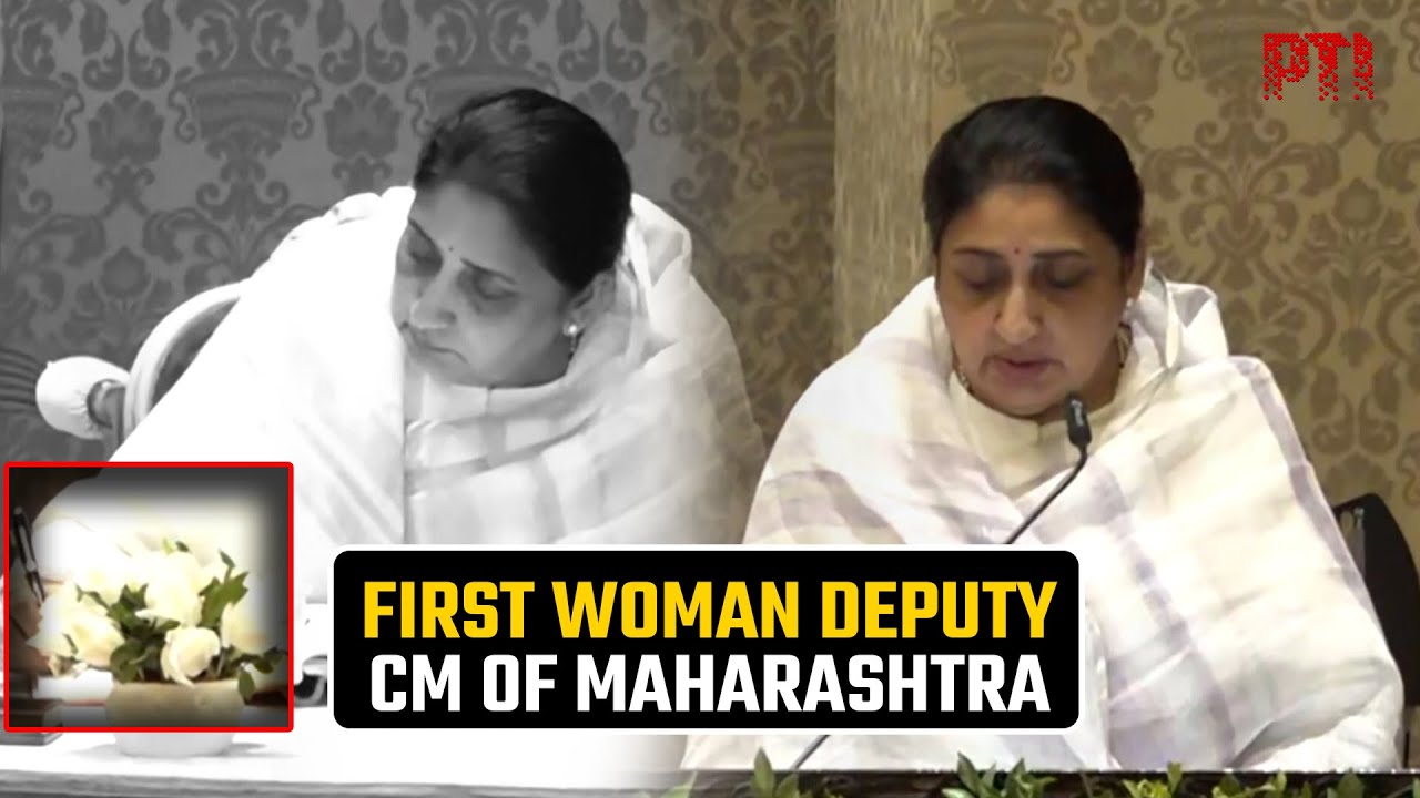 Sunetra Pawar sworn in as Maharashtra’s first woman Deputy Chief Minister