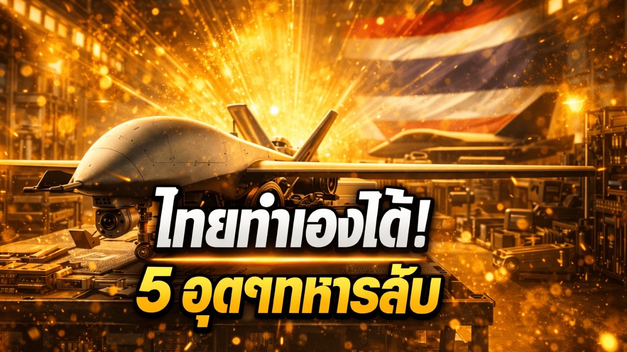 ข่าวใหญ่กองทัพ! เจาะลึก 5 อุตสาหกรรมทหารที่ 