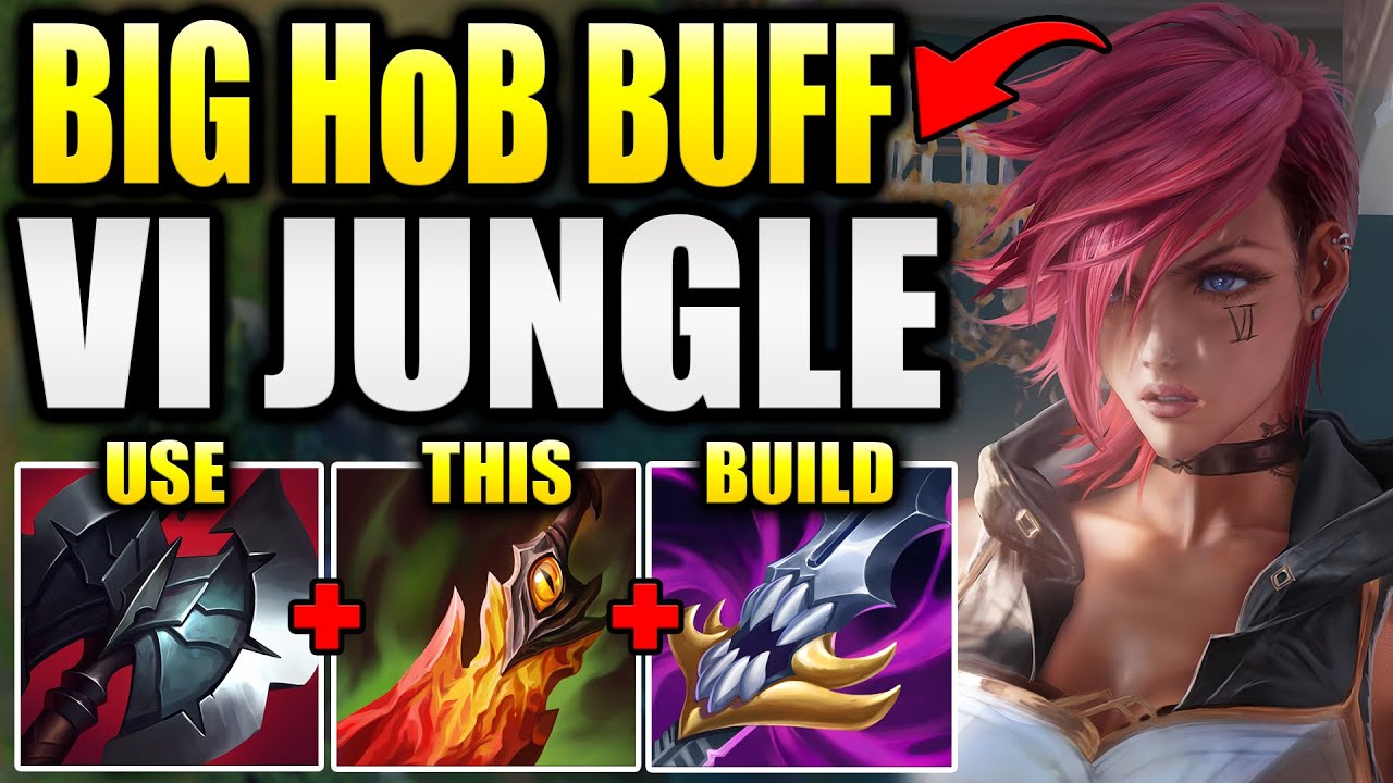 RIOT GAMES ТОЛЬКО ЧТО УЛУЧШИЛИ ГРАД ЛЕЗВИЙ, ЧТО ОЧЕНЬ ЗНАЧИТЕЛЬНО ДЛЯ VI JUNGLE!
