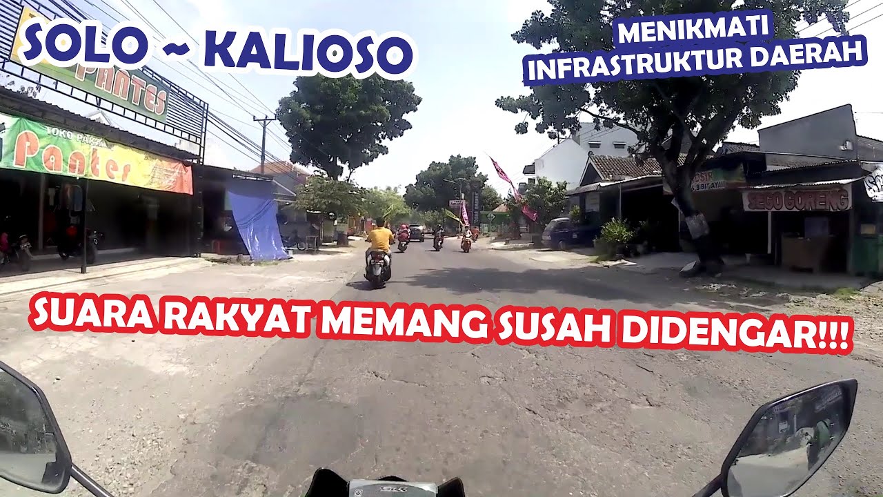 Pasar Kalioso, Gondangrejo, Karanganyar | Menikmati Infrastruktur Daerah