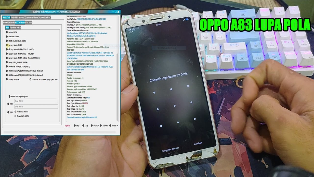 OPPO A83 LUPA POLA terbaru 2025