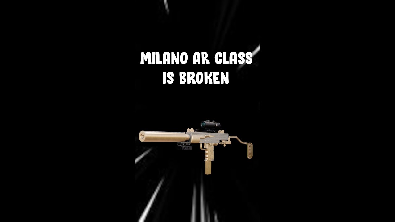 The Milano AR is Broken In Warzone (Best Milano 821 Setup) #Shorts