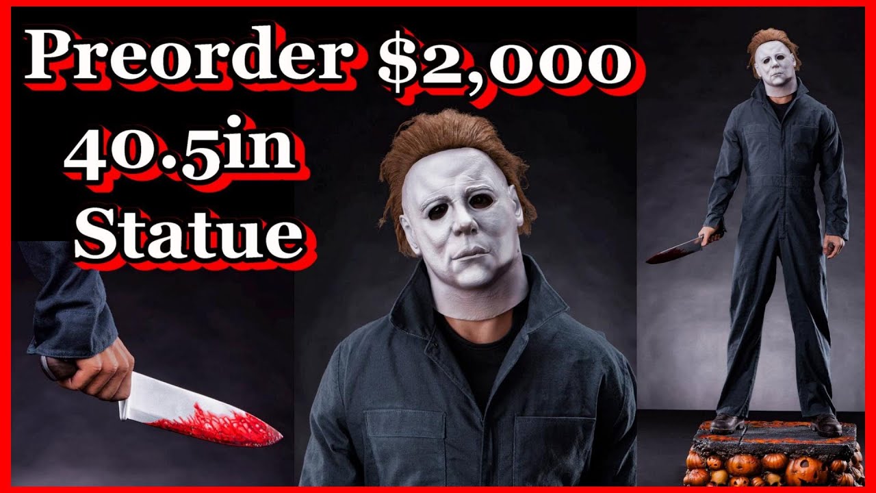 Preorder 2023 Halloween Michael Myers MASSIVE 1:2 Scale Statue by PCS